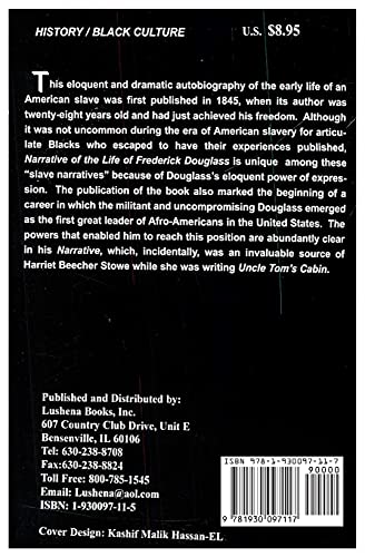 Narrative Of The Life & Times Of Frederick Douglass,Used