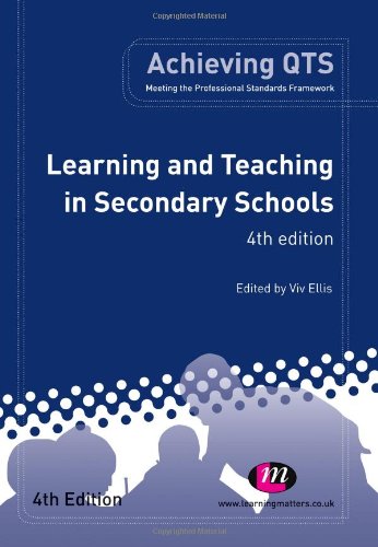 Learning And Teaching In Secondary Schools (Achieving Qts Series),Used