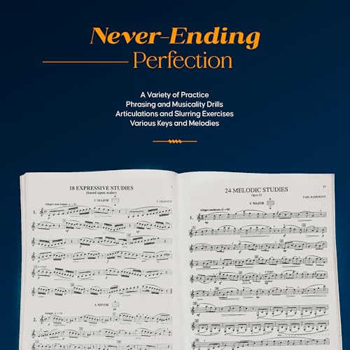 Melodious and Progressive Studies, Book 1, for Clarinet (B448),New