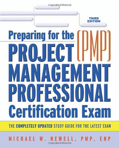 Preparing For The Project Management Professional (PMP) Certification Exam,Used