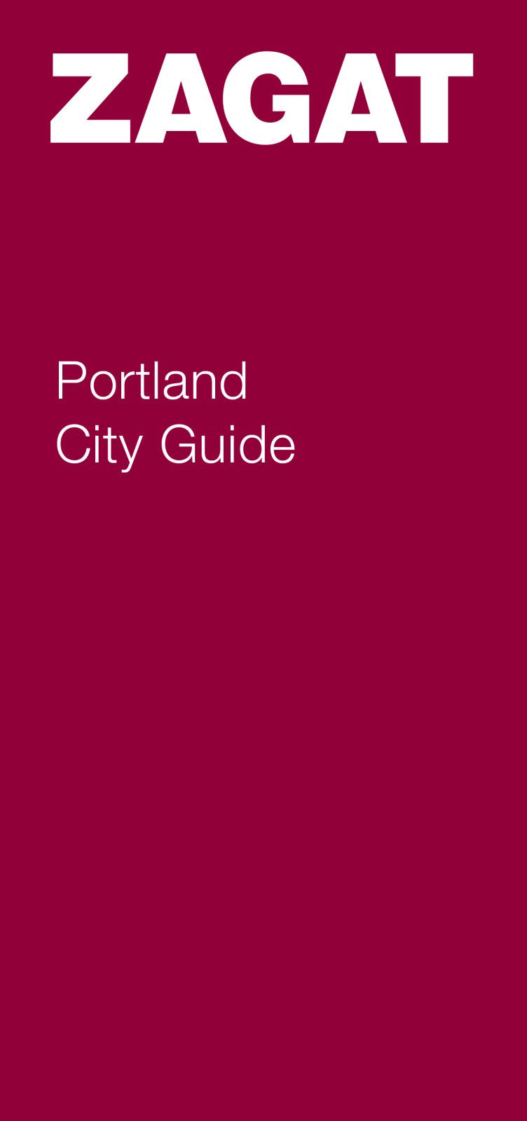 Portland City Guide (Zagat Guides),Used