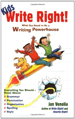 Kids Write Right!: What You Need to Be a Writing Powerhouse,Used