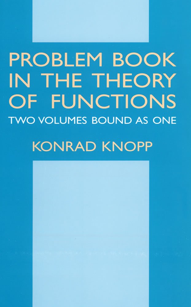 Problem Book in the Theory of Functions (Dover Books on Mathematics),Used