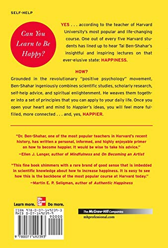 Happier: Learn The Secrets To Daily Joy And Lasting Fulfillment,Used