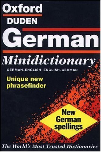 The OxfordDuden German Minidictionary,Used