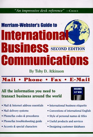 MerriamWebster's Guide to International Business Communications,Used