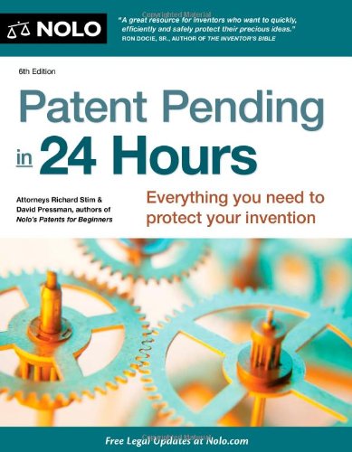 Patent Pending In 24 Hours,Used