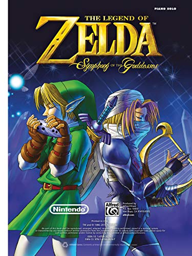 The Legend of Zelda Symphony of the Goddesses: Piano Solos,Used