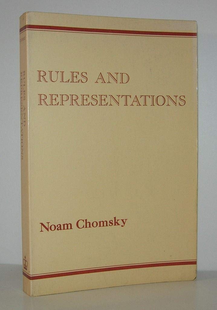 Rules And Representations (Columbia Classics In Philosophy),New
