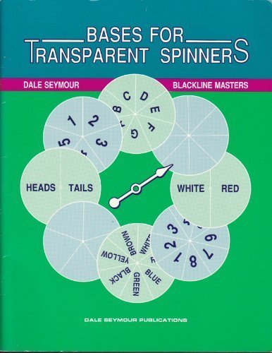 Bases For Transparent Spinners: Blackline Masters for Use in Generating Random Events for Classroom Games & Activities,Used