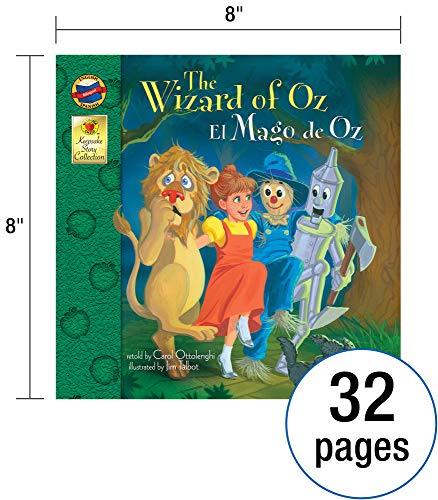 The Wizard Of Oz El Mago De Oz (Keepsake Stories, Bilingual),Used