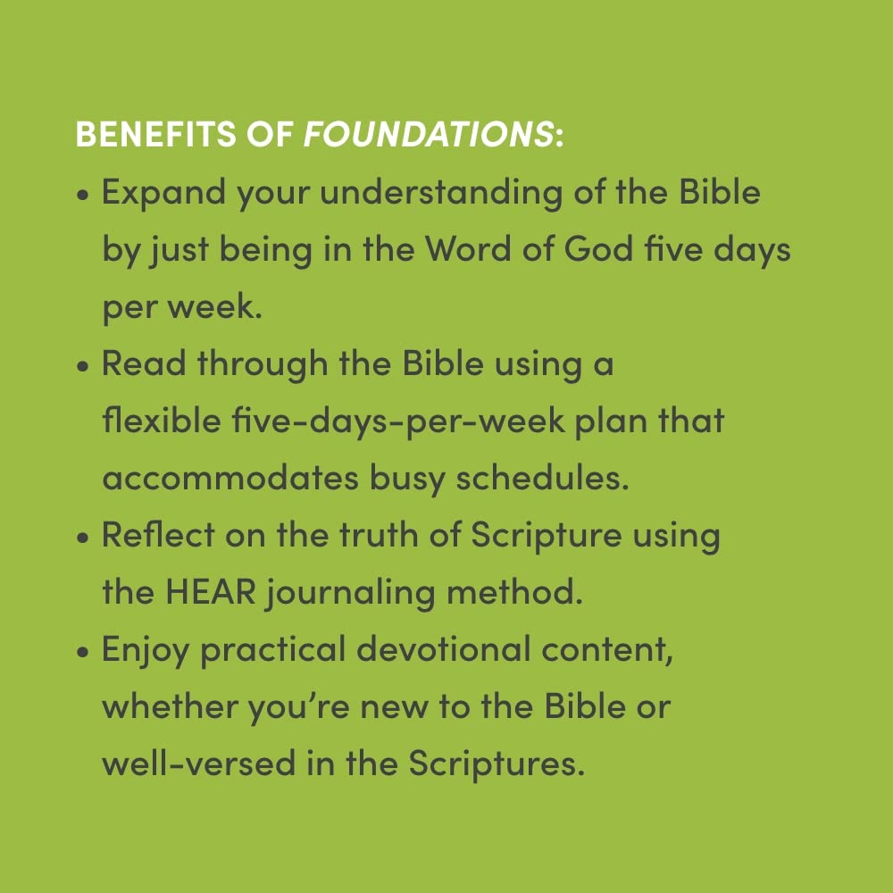 Foundations: A 260Day Bible Reading Plan for Busy Believers (Journal) by Robby Gallaty (20151101),Used
