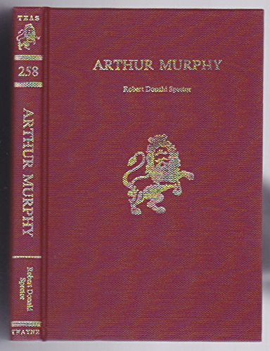 Arthur Murphy (Twayne'S English Authors Series ; Teas 258),Used