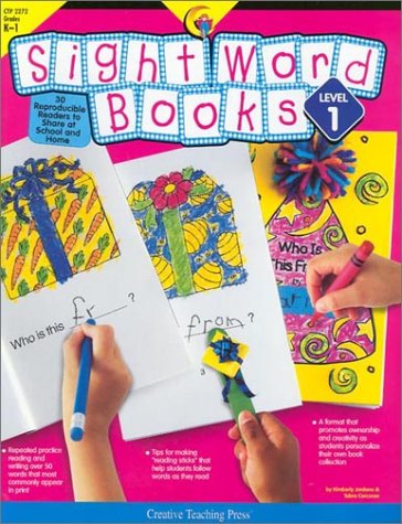 Sight Word Books LEVEL 1 : 30 Reproducible Readers to Share at School and Home,Used