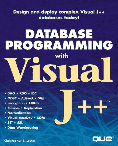 Database Programming With Visual J++,Used