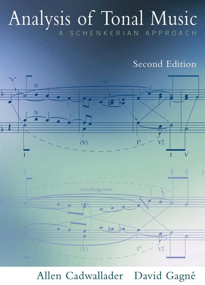 Analysis Of Tonal Music: A Schenkerian Approach,Used