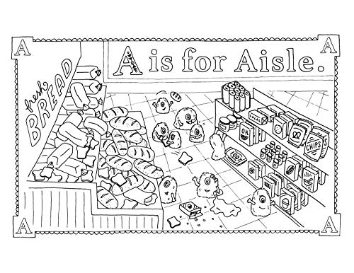 P Is for Pterodactyl Coloring Book: The Worst Coloring Book Ever,Used