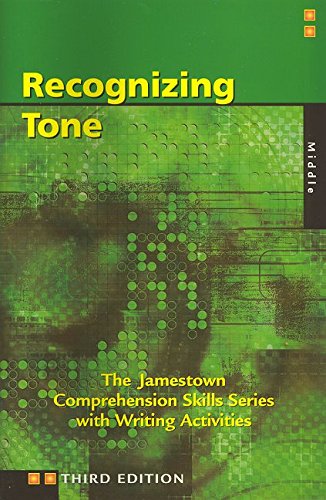 Comprehension Skills: Recognizing Tone (Middle),New
