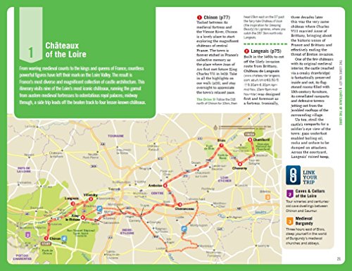 Lonely Planet Chateaux Of The Loire Valley Road Trips 1 (Travel Guide),Used