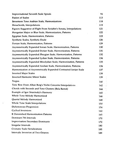 Repository of Scales and Melodic Patterns: Spiralbound Book,Used