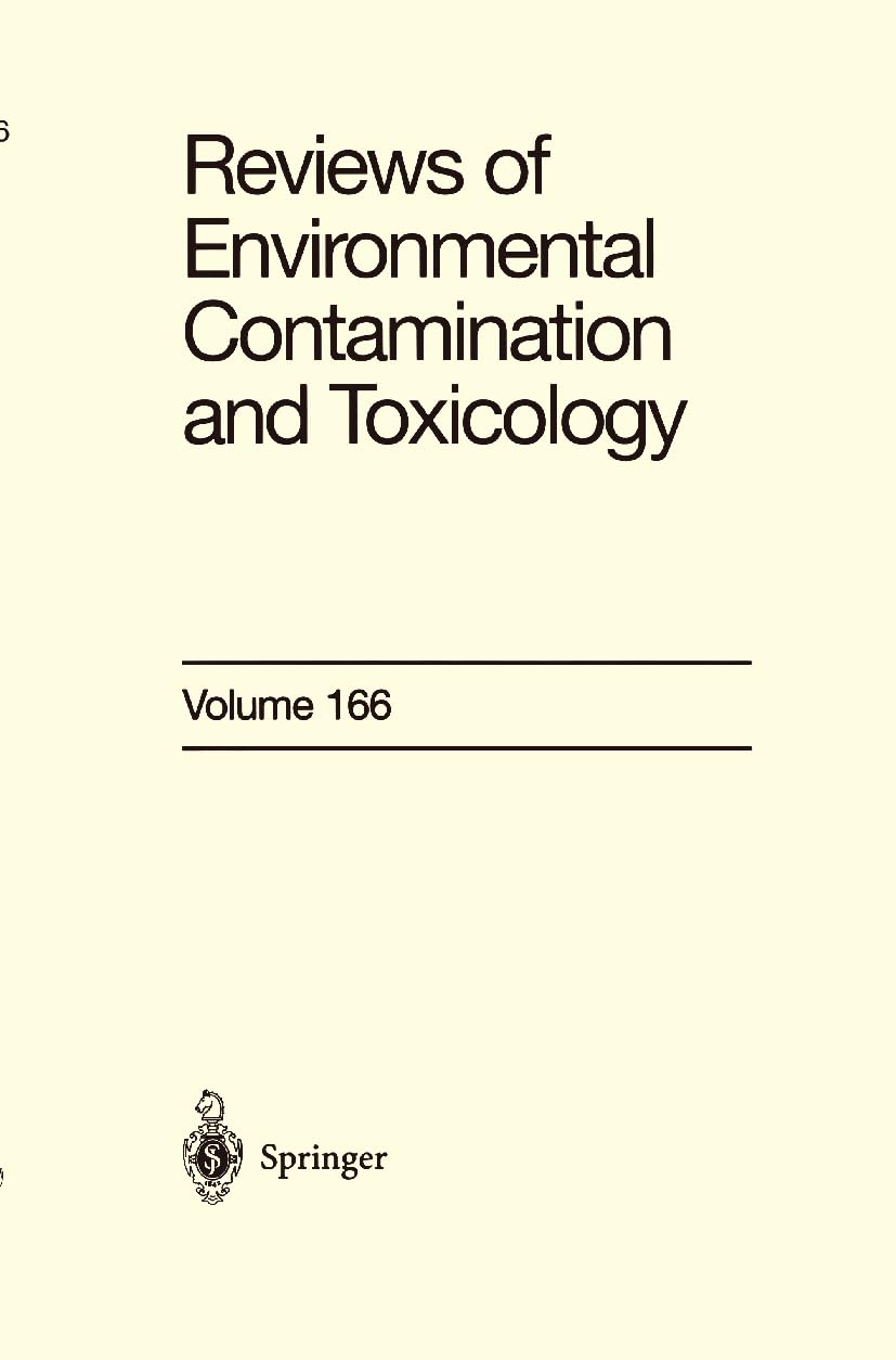 Reviews Of Environmental Contamination And Toxicology 166