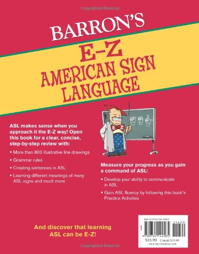 Ez American Sign Language (Barron'S Easy Way),Used