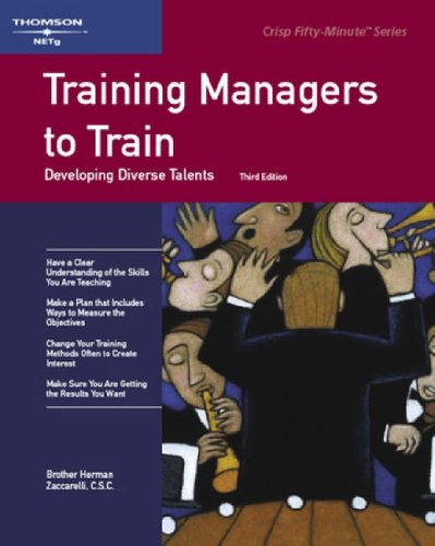 Training Managers to Train: Developing Diverse Talents,Used