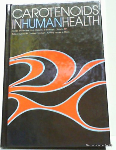 Carotenoids in Human Health: Annals of the New York Academy of Sciences, Vol 691,Used