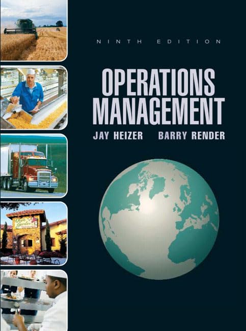 Operations Management + Student Cd + Student Dvd,Used