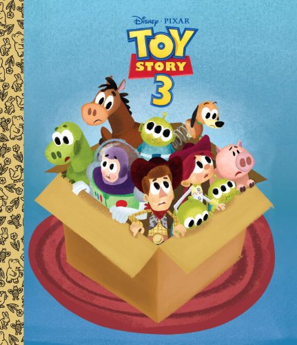 Toy Story 3 Big Golden Board Book (Disney/Pixar Toy Story 3),Used