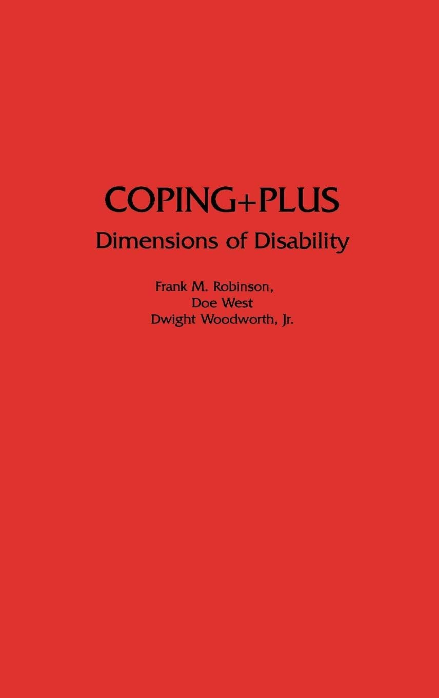 Coping+Plus: Dimensions of Disability,Used