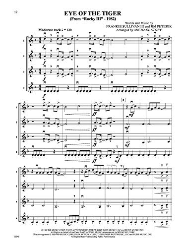 Movie Quartets for All: Violin (For All Series),Used