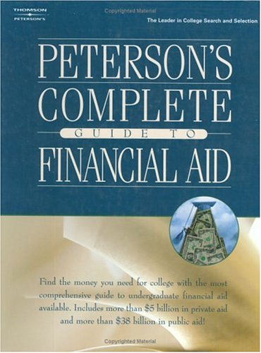 Peterson's Complete Guide to Financial Aid,Used