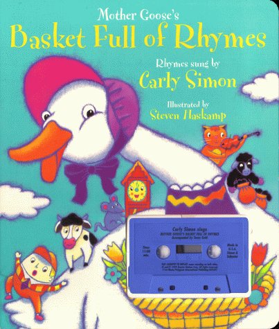 Mother Gooses Basket Full Of Rhymes: Board Book And Cassette,Used