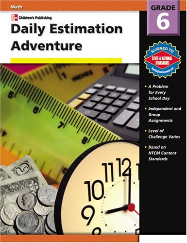 Daily Estimation Adventure, Grade 6,Used