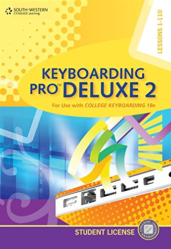 Keyboarding Pro Deluxe 2 Student License (with Individual License User Guide and CDROM),Used