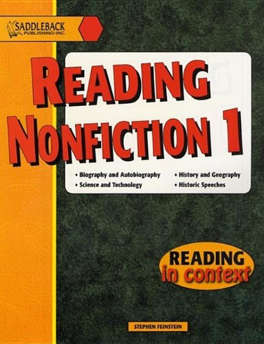 Reading Nonfiction 1 (Reading in Context),Used