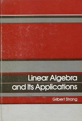 Linear Algebra And Its Applications,New