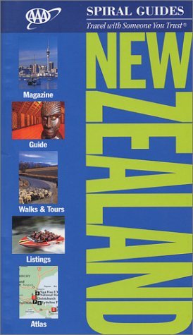 AAA Spiral Guide to New Zealand,New
