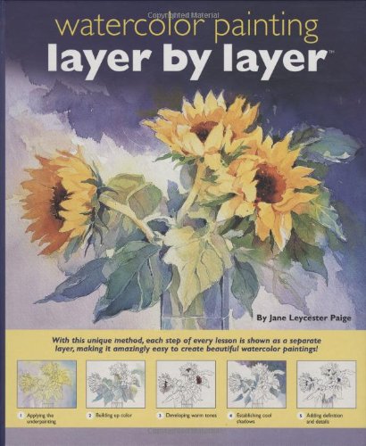 Watercolor Painting Layer by Layer,Used