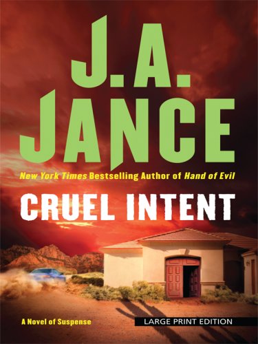 Cruel Intent (Thorndike Press Large Print Basic Series),Used