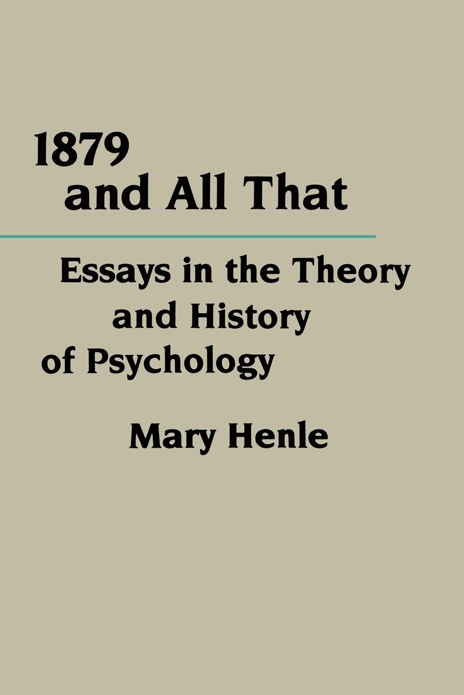 1879 and All That,Used