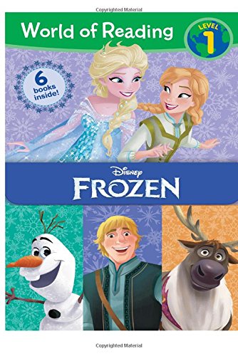 World of Reading Frozen Boxed Set: Level 1,Used
