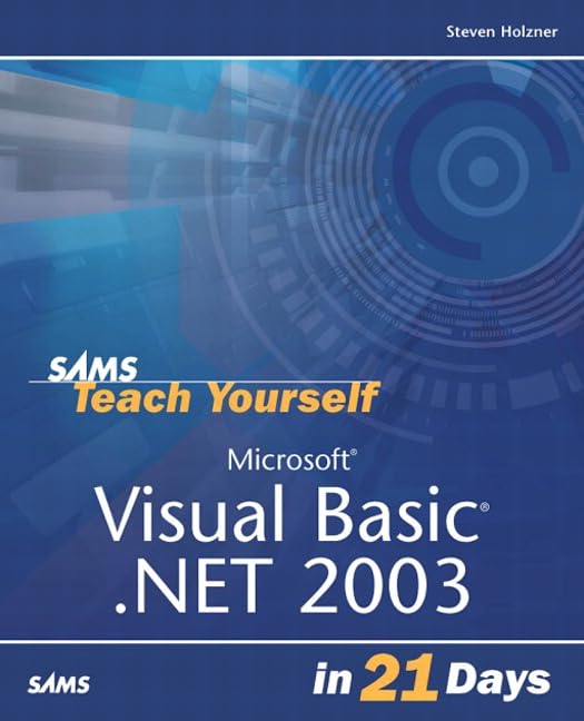 Sams Teach Yourself Microsoft Visual Basic .NET 2003 in 21 Days,Used