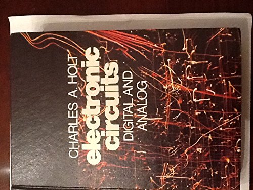 Electronic Circuits: Digital And Analog,Used