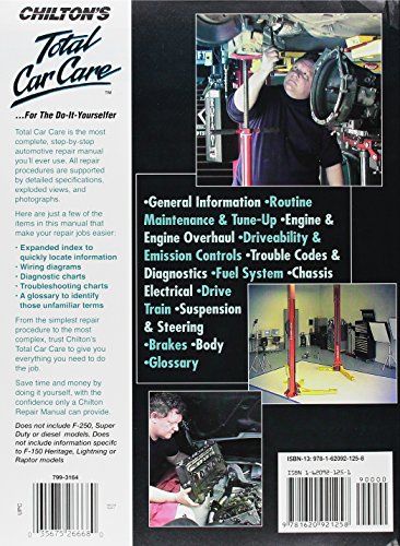 Chilton Ford PickUps 200414 Repair Manual: Covers U.S. and Canadian models of Ford F150 Pickups 2004 through 2014: Does no i,Used