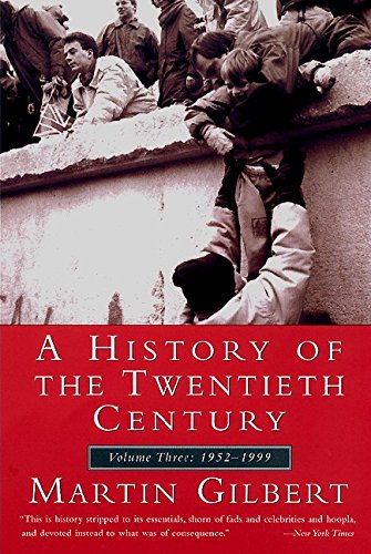 A History of the Twentieth Century: Volume 3, 19521999,Used