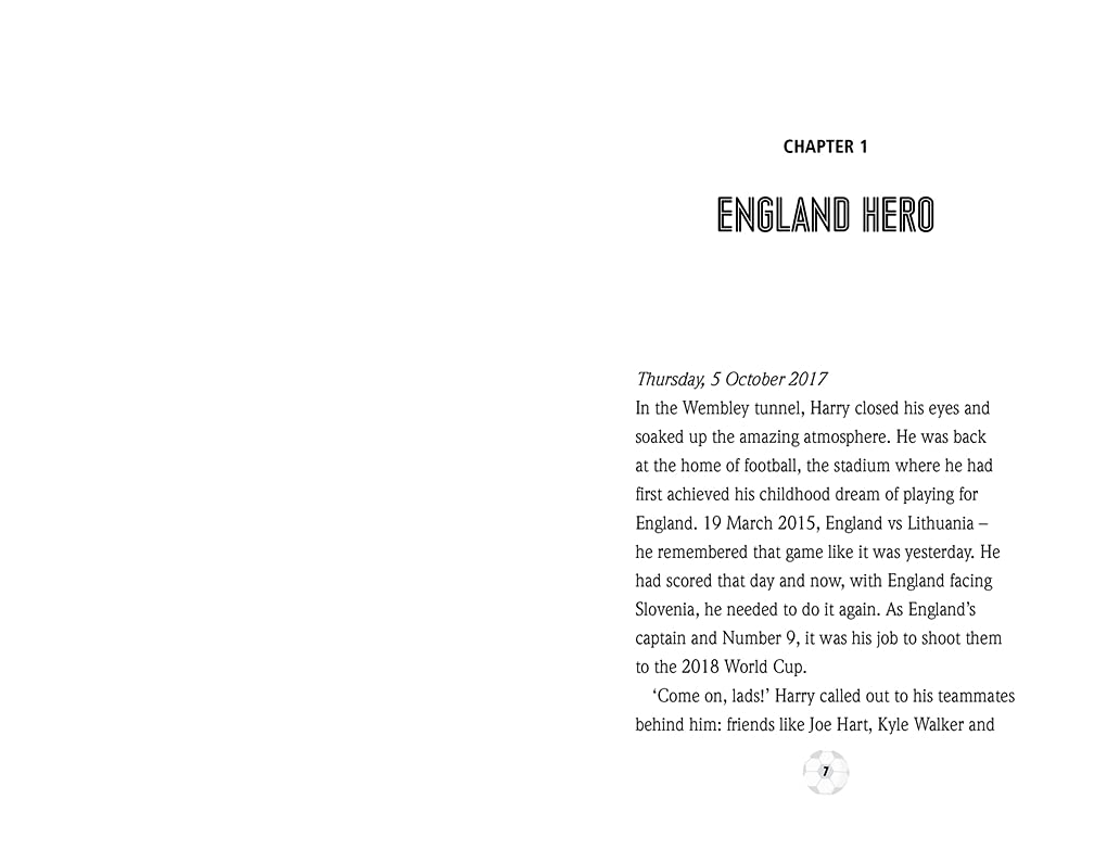 Kane: From the Playground to the Pitch (Football Heroes  International Editions),Used