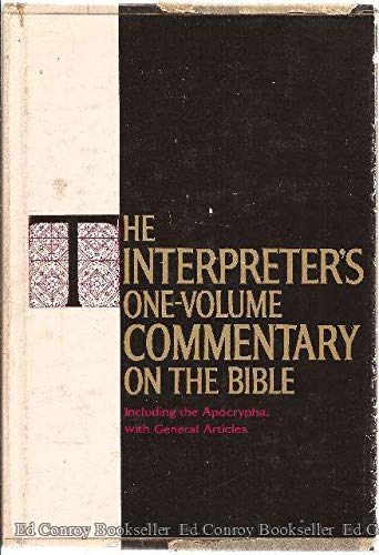 Interpreters One Volume Commentary Index,Used