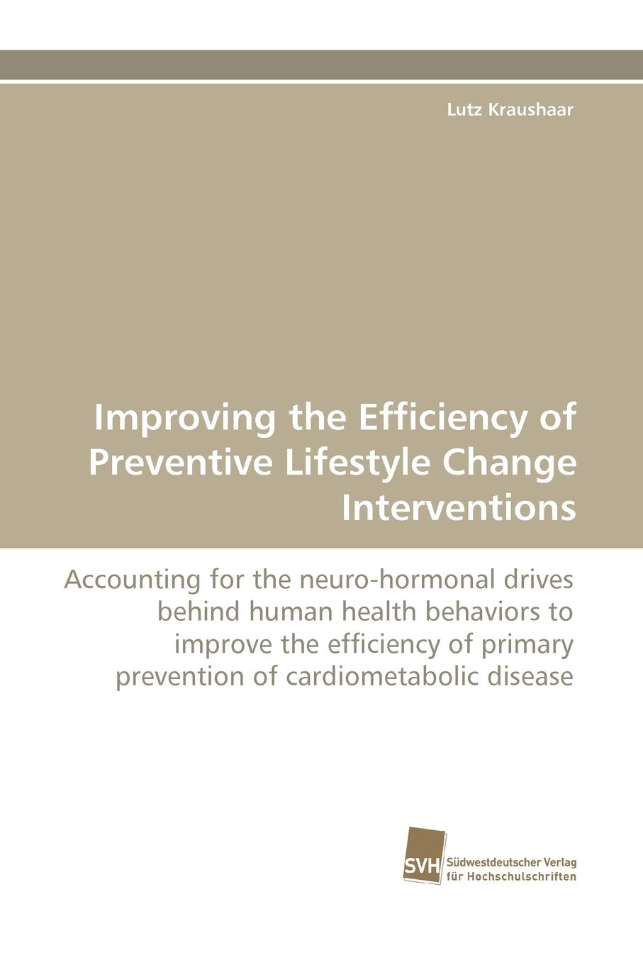 Improving the Efficiency of Preventive Lifestyle Change Interventions,Used